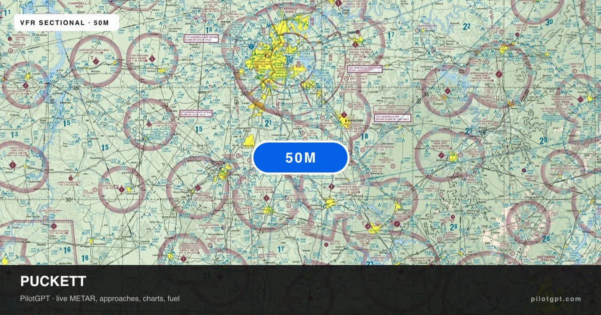 50M Puckett Airport | Eagleville, TN