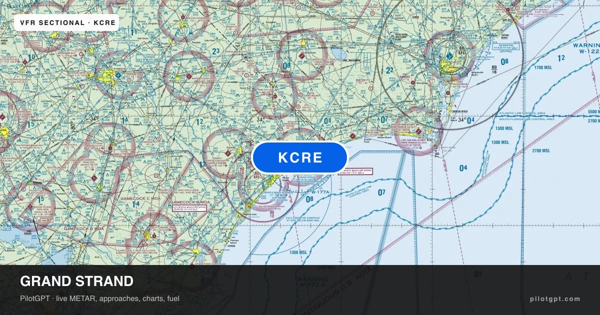 Kcre KCRE Grand Strand Airport