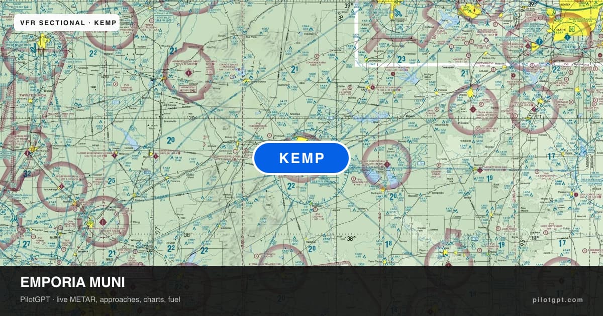 Kemp Object KEMP Emporia Muni Airport Guide