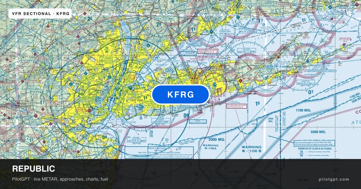 KFRG Republic Airport