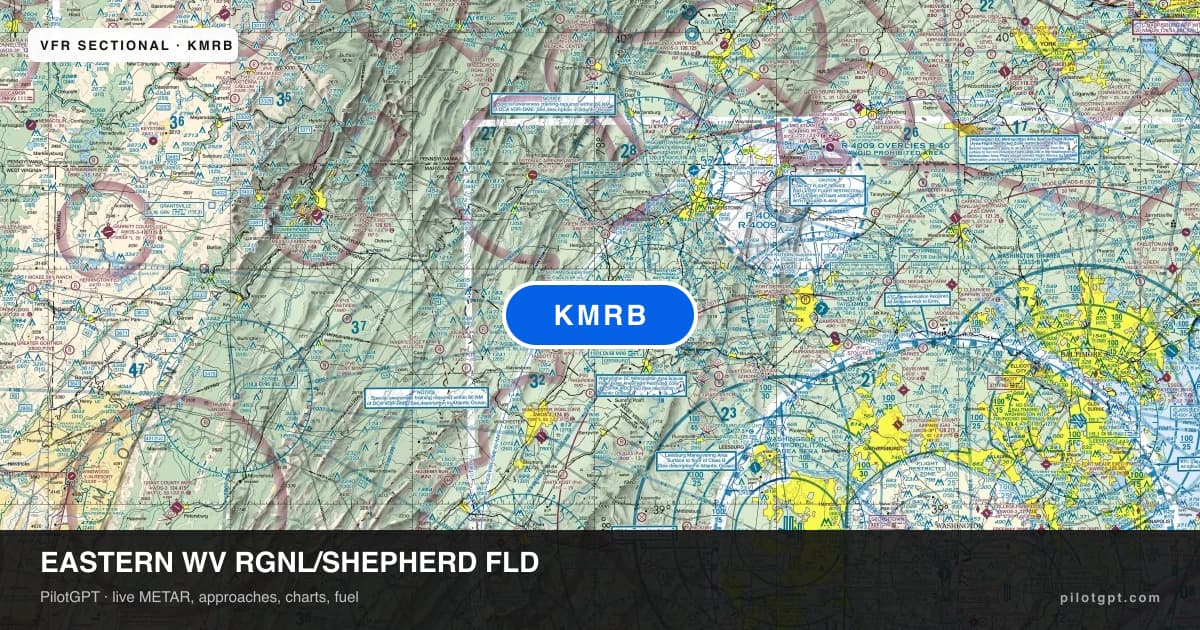 KMRB Eastern WV Rgnl/Shepherd Fld