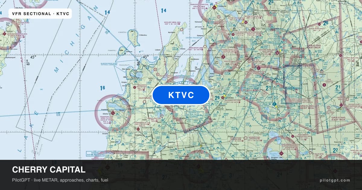 KTVC Cherry Capital Airport | Traverse City